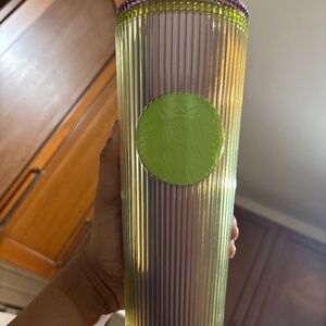 STARBUCKS MULTICOLORED INSULATED CUP